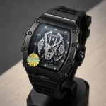 **Men’s Imported Quality Watch – Stylish Stainless Steel Chain Strap Analogue Wristwatch**