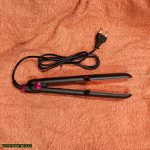 Ceramic Hair Straightener Black & Pink – Fast Instant Heat Up Hair Styling Iron