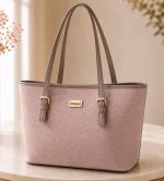 Premium Zara Tote Bag for Women – High Quality Brown Handbag | Stylish Shoulder & Shopping Bag - Image 4