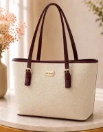 Premium Zara Tote Bag for Women – High Quality Brown Handbag | Stylish Shoulder & Shopping Bag - Image 6