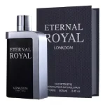 Lonkoom Eternal Royal Perfume for Men 100ml – Premium Long-Lasting Fragrance, Black