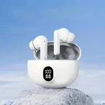Wireless Earbuds with Charging Case Black Bluetooth 5.3 ENC Noise Cancellation