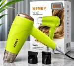 KEMEY KM-6821 Professional Hair Dryer 2000W | Hot & Cool Air | Foldable Handle | Overheat Protection - Image 2