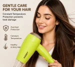 KEMEY KM-6821 Professional Hair Dryer 2000W | Hot & Cool Air | Foldable Handle | Overheat Protection - Image 5