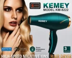 KEMEI KM-8222 Professional Hair Dryer 3000W | Negative Ionic & Smart Temperature Control - Image 3
