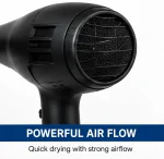 AJWA Professional Hair Dryer 2200W – Powerful Fast-Dry Blow Dryer with Negative Ion Care, Hot & Cold Air - Image 6