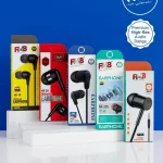 FMB Wired Handsfree Earphones with 3.5mm Jack, Hi-Res Audio & Deep Bass – Universal Compatibility