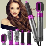 5 in 1 Hot Air Hair Styler & Dryer Brush – Hair Straightener, Curler, Volumizer & One Step Blow Dryer - Image 8