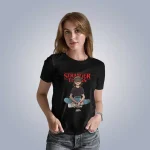 1 Pc Women’s Stitched Cotton Printed T-Shirt – Stylish Casual Wear Top