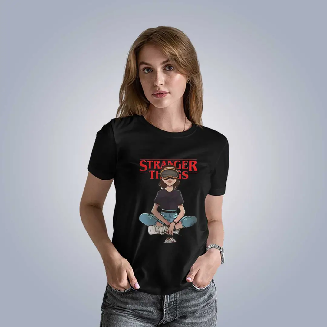 2847-9-746162-product-1 1 Pc Women’s Stitched Cotton Printed T-Shirt – Stylish Casual Wear Top - Image 1