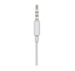 Gionee Wired Earphones with Mic, White ABS Plastic, 65cm Cable - Image 2