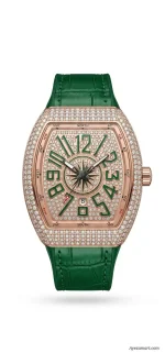 **Men’s Luxury Diamond Stone Fashion Watch | Working Date Display | Premium Textured Strap Elegant Wristwatch** - Image 5