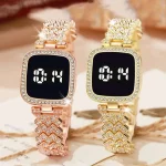 Women's Digital Bracelet Watch | Square Touch Screen Smart Style