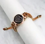 Heart Shaped Women's Bracelet Watch Stylish Fashion Wristwatch Elegant Ladies Watch - Image 4
