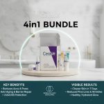 CeraVe 4-in-1 Whitening Facial Kit for All Skin Types | Brightening & Skincare Set - Image 4