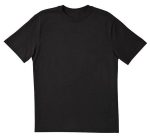 Men Cotton Jersey T-Shirt – Black Round Neck Summer Wear Pakistan - Image 5