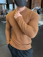 Men Long Sleeve Knitted Pullover Sweater – Premium Spring Casual Wear Pakistan