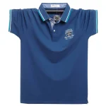 Men Plus Size Loose Fit Cotton Polo Shirt – M to 6XL Summer Wear Pakistan - Image 3