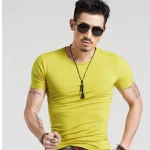 Men's Premium Cotton T-Shirt – Summer Round Neck Tee in White & Black (Pakistan - Image 4