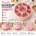 Stylish Cosmetic Storage Box for Beauty Essentials - Image 3